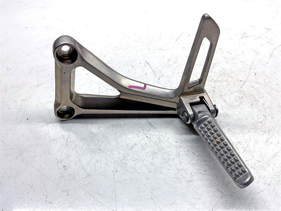 2016 Honda CB650F Rear Left Footrest & Hanger - 50725MJED00