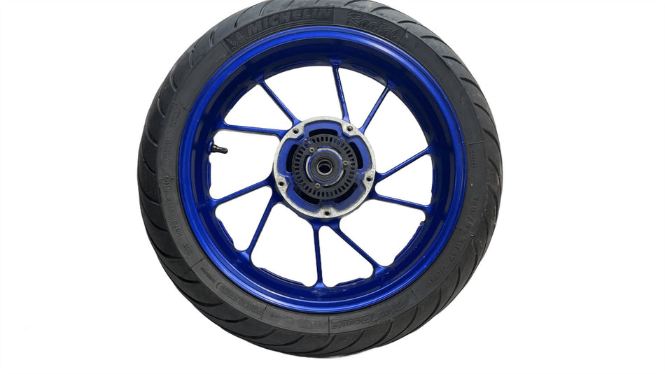 2014 Yamaha MT-07 Rear Wheel Rim Tyre Blue 1WS253380098