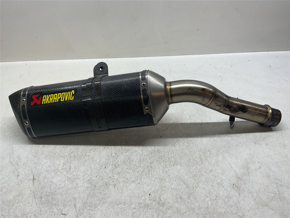 2018 Kawasaki Versys 1000 KLZ1000 Akrapovic end Silencer
