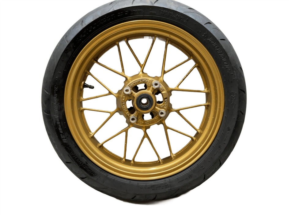 2024 Kawasaki Z650RS Rear Wheel Gold R0721