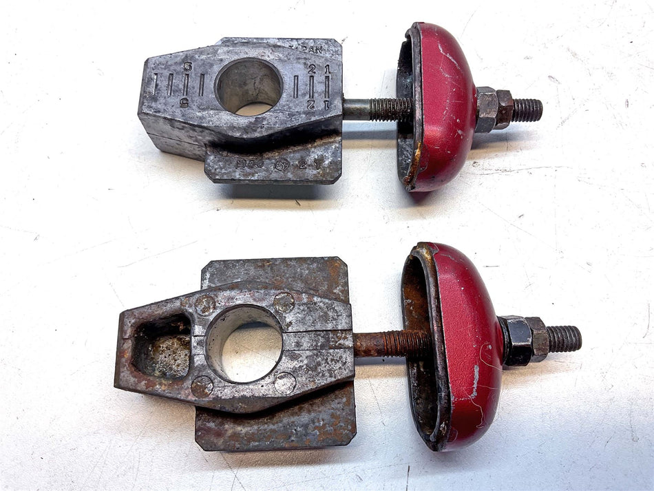 2007 Kawasaki Ninja 650 EX650 LH and RH Wheel Adjusters - 33040-0015