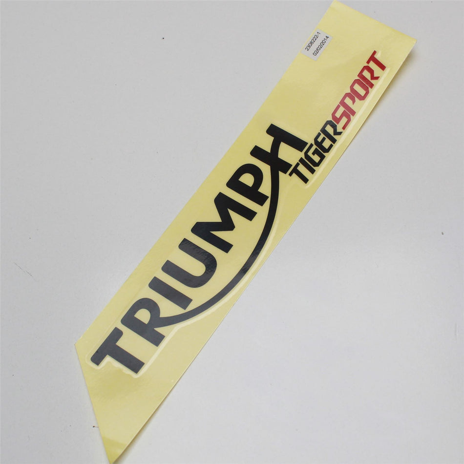 From VIN 570059-750470 TRIUMPH TIGER SPORT R/H Panel Decal Graphic  - T2308222