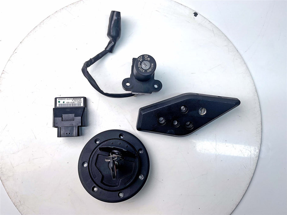 2020 Royal Enfield Himalayan Lock Set & ECU - 4102 Miles - 1017087A