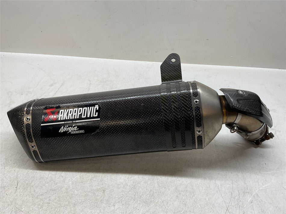 2010 Kawasaki Z1000 SX akrapovic Silencer end can