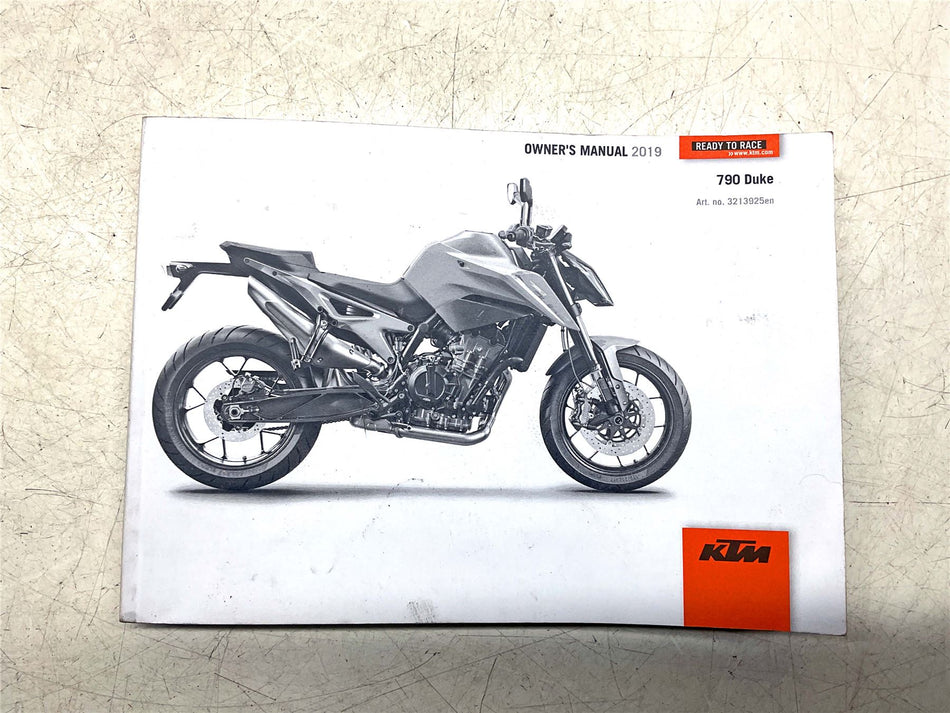 KTM 790 Duke Owners Manual