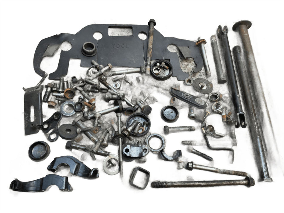 2000 Yamaha FZS600 Fazer Assorted Nuts Bolts & Fixings Brackets Spindles