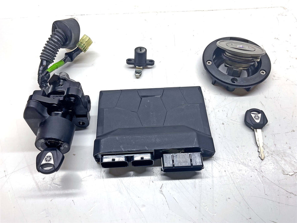 2021 Yamaha Tracer 9 GT+ MTT9GT Lock Set Inc ECU - BAPW82500300
