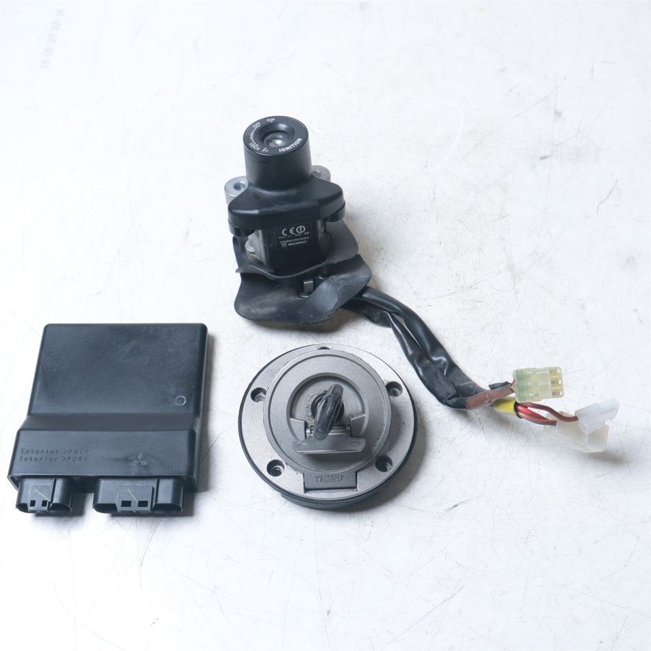 2007 Yamaha MT-01 Lock Set & ECU - 5YU8591A1000