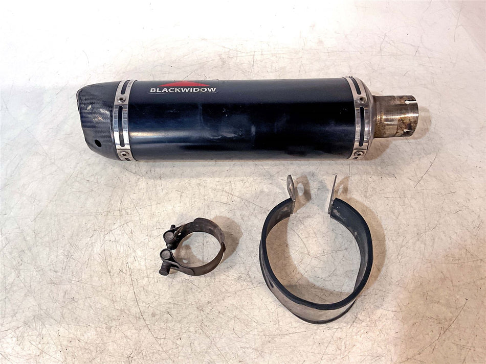2017 Honda CBR1000RR-R Fireblade SP Exhaust Silencer (Black Widow - 300Mm)