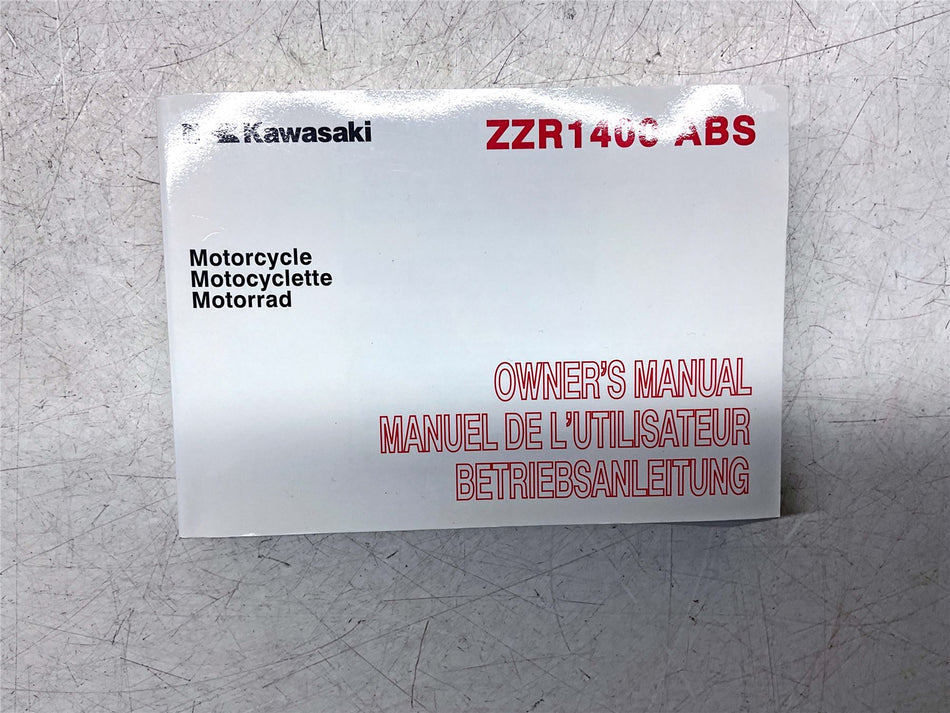 Kawasaki ZZR1400 Owners Manual