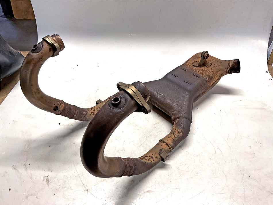 2021 Moto Guzzi V85 TT Travel E4 Exhaust Manifold / Headers