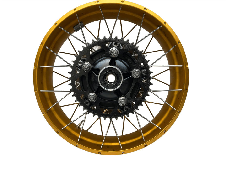 2026 Voge DS900X Wheel Rear Gold Spoked Rim 17 Inch MT425X17