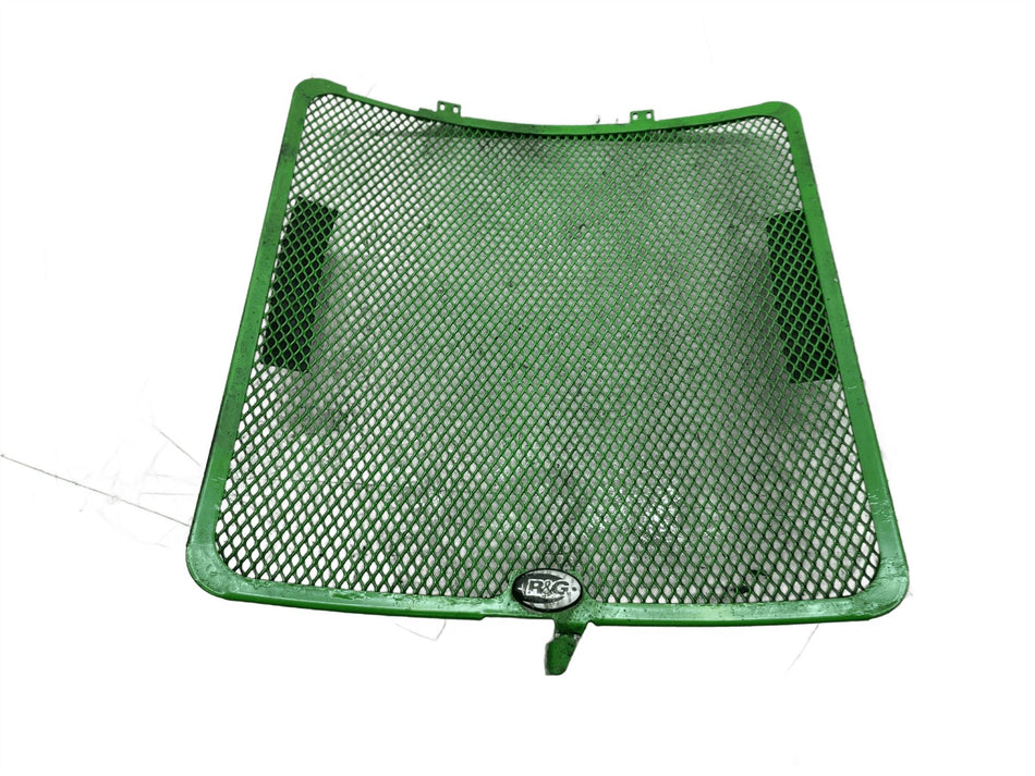 2016 Kawasaki ZX10RR Winter Test Edition Radiator Guard R&G Green RAD0196GR