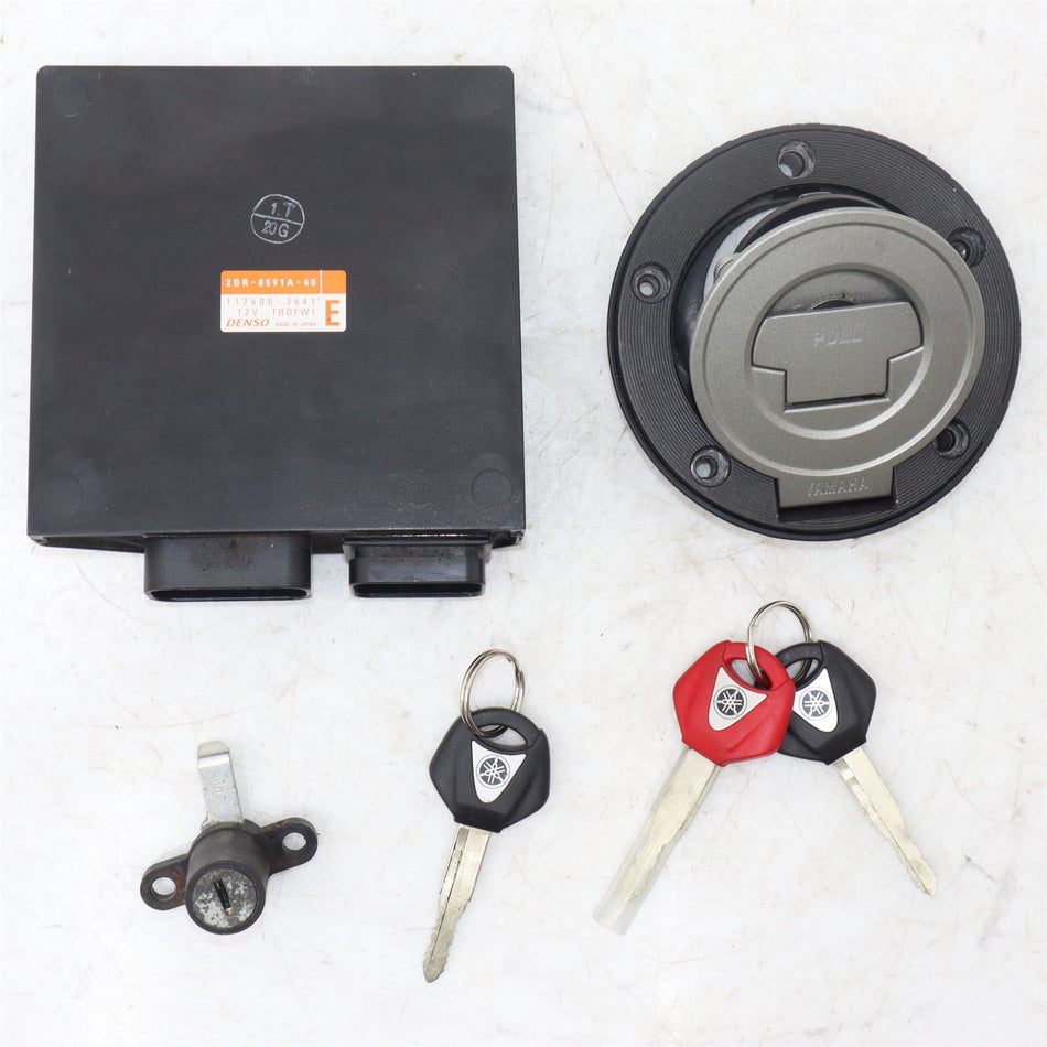 2013-2016 YAMAHA MT-09 Lockset - 1RCW82505200