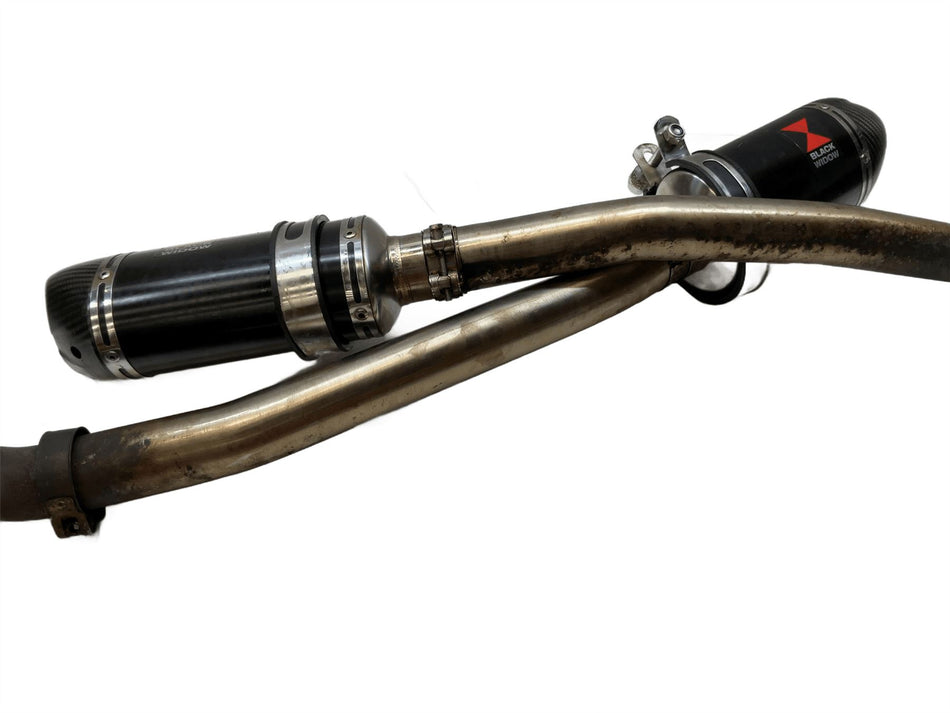 2008 Kawasaki ZZR 1400 Black Widow Exhaust Muffler / Silencer KIT0201