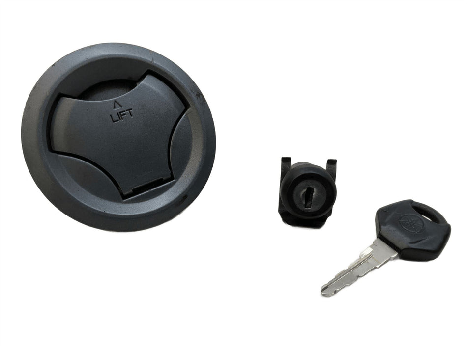 2010 Yamaha YZF-R125 Fuel Tank Cap and Seat Lock 5D7F460200