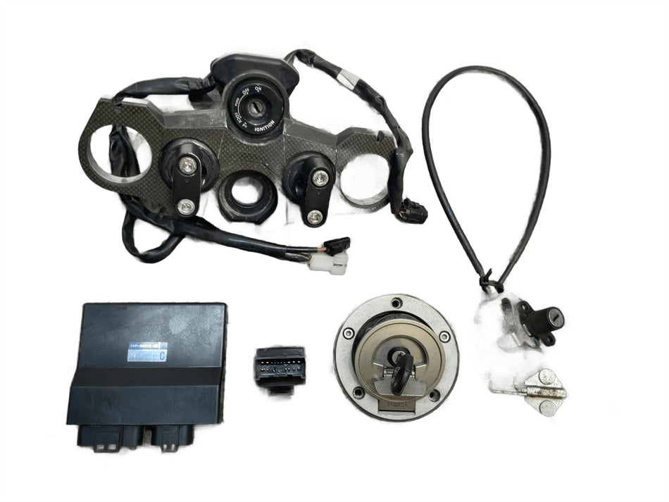 2012 Yamaha FZ8 Full Lock Set Key Set ECU 39P8591A00
