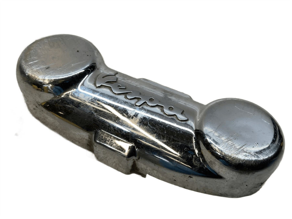 1998 Vespa T5 Front Fork Trailing Arm Hub Cover Chrome 194424