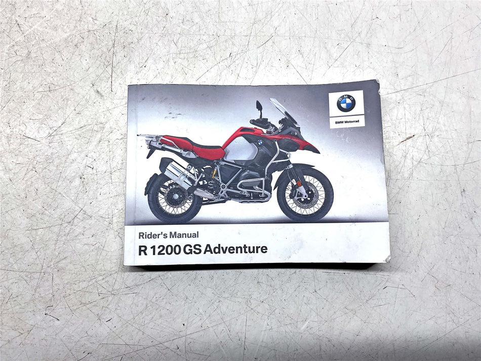 BMW R1200GS Adventure Riders Manual