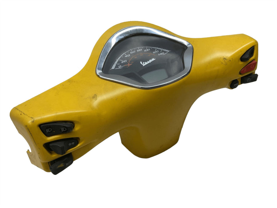 2017 Vespa GTS300 Speedometer and Cowl 1D001398