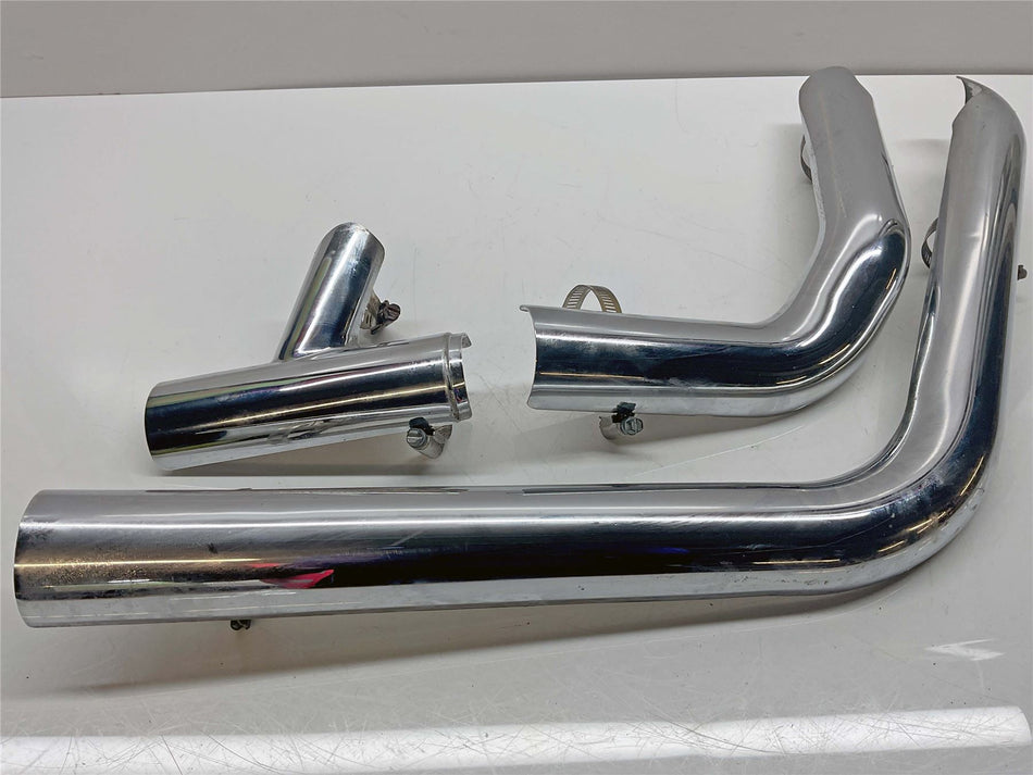 2021 Harley-Davidson Low Rider FXLR 107 Chrome Manifold Heatshields
