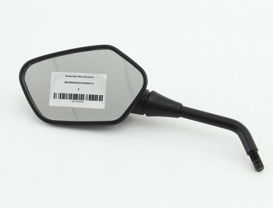 2019 HONDA XADV 750 Left L/H mirror # 88220MGSD30