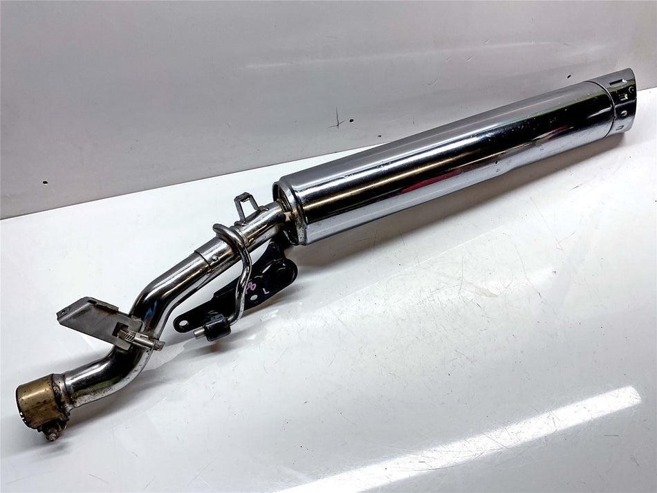 2022 BMW R18 B Left Side Silencer Chrome - 18519444009