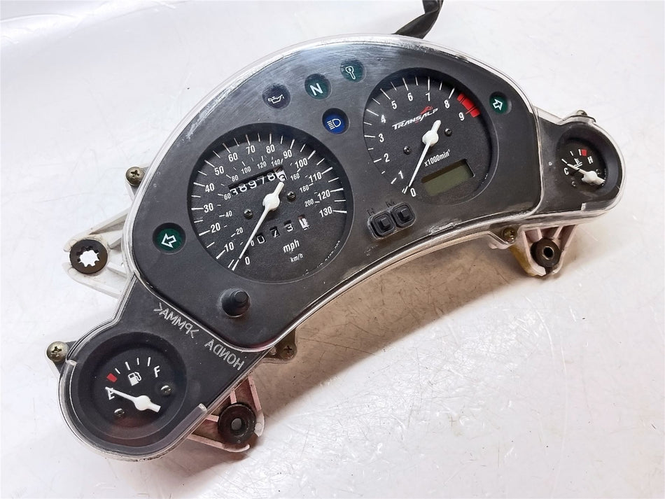 2004 Honda Transalp XL650V Instruments Speedometer 28.977 miles - 37100MCB941