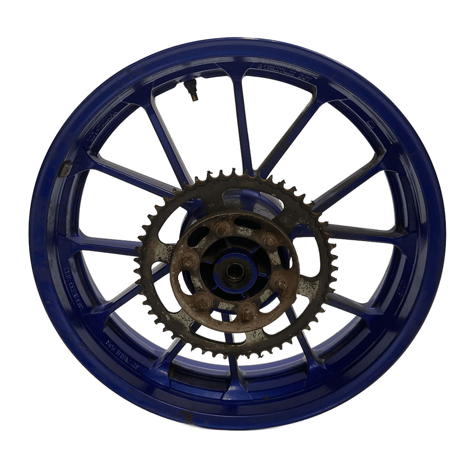 2021 Yamaha YZF-R 125 Rear Wheel Rim Blue With Sprocket B5GF53702000