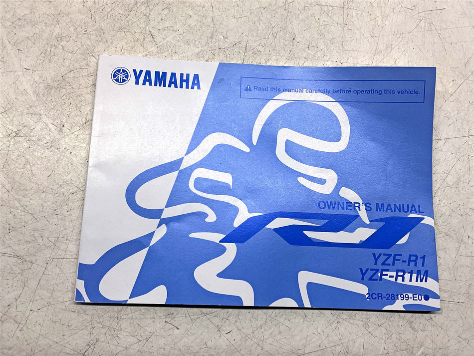 Yamaha YZF R1 Owners Manual
