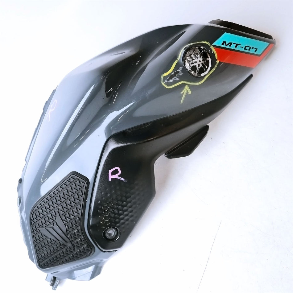 2024 Yamaha MT-07 Right Fuel Tank Fairing - BAT2413900P0