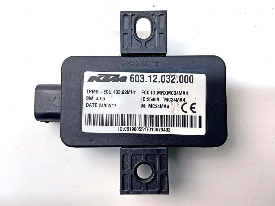 2017 KTM 1290 Super Duke R Tyre Pressure Sensor - 60312032000