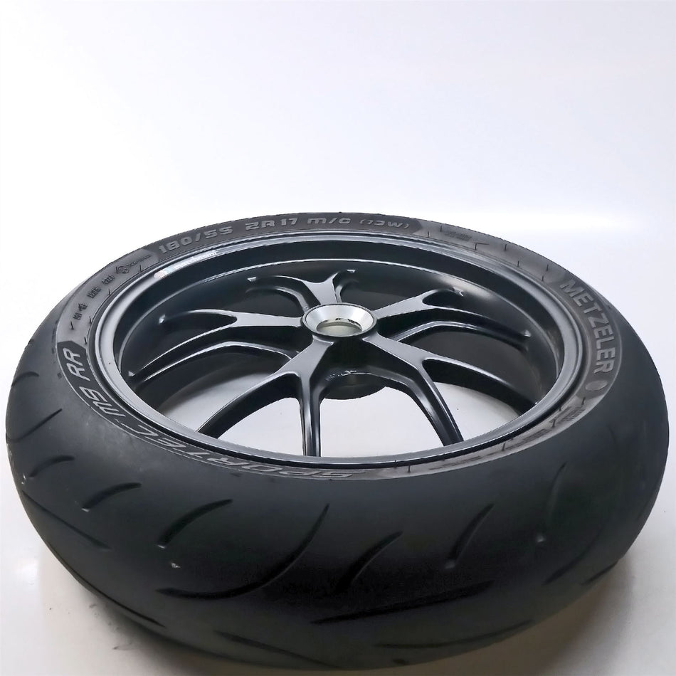 2009 Ducati 848 Rear Marchesini Wheel & Tyre - 50221341A