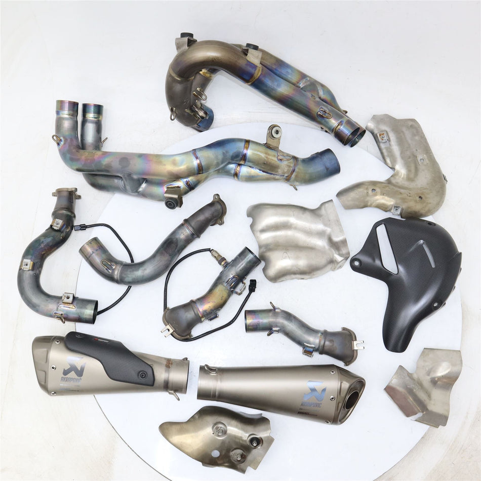 2019 DUCATI PANIGALE V4 SPECIALE AKRAPOVIC Titanium Exhaust System - 96412682A