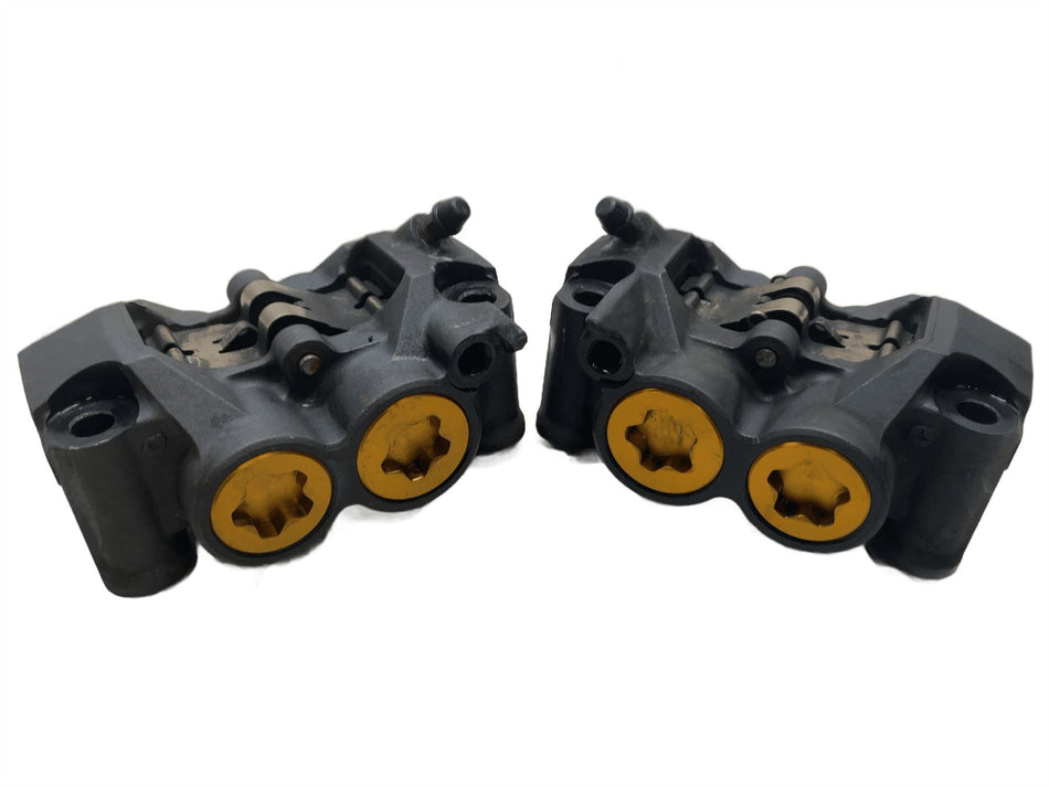 2004 Yamaha YZF R1 Front Brake Calipers Pair 5VY2580T00