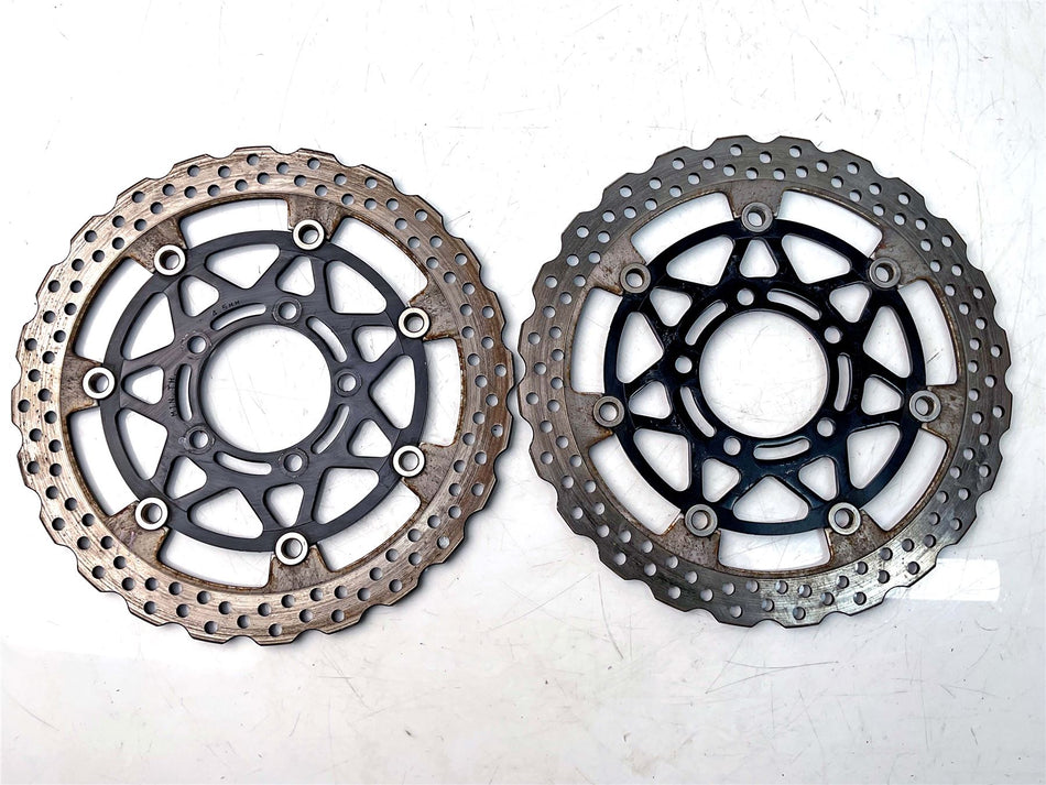 2019 Kawasaki Ninja ZX6R ZX636 Front Brake Discs (Pair) - 4108005605C