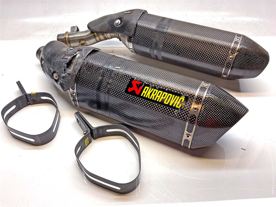 Kawasaki Z1000 Twin Left and Right Silencers