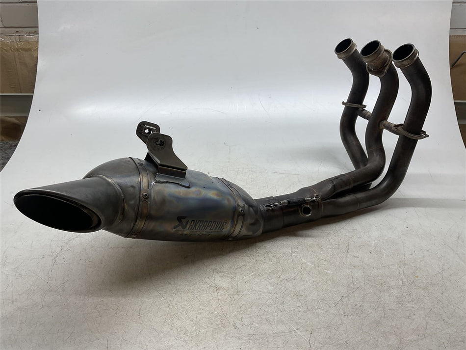 2017 Yamaha MT-09 Full Akrapovic exhaust