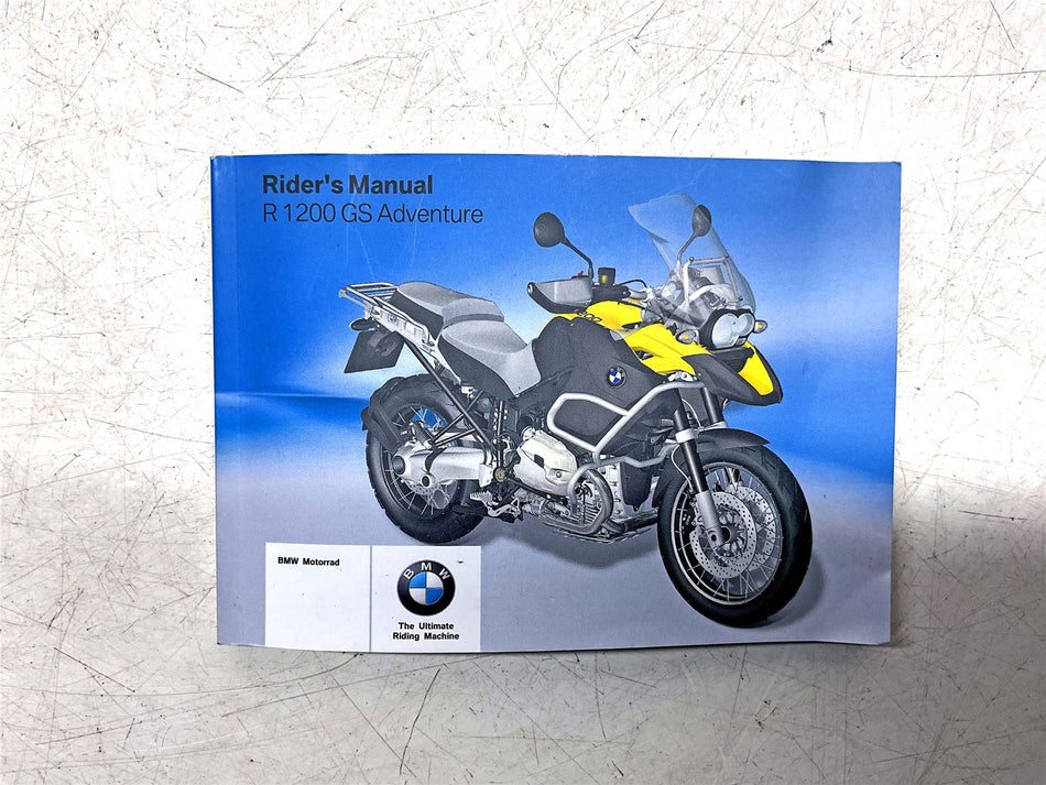 BMW R1200GS Adventure Riders Manual