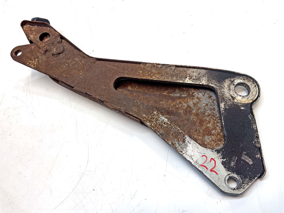 2013 Yamaha YBR125C Rear Left Footrest & Hanger - 5VLF74520000