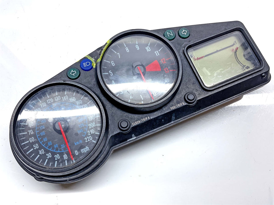 2002 Kawasaki Ninja ZX12R ZX1200A Speedometer - 36,546 Miles - 250231252