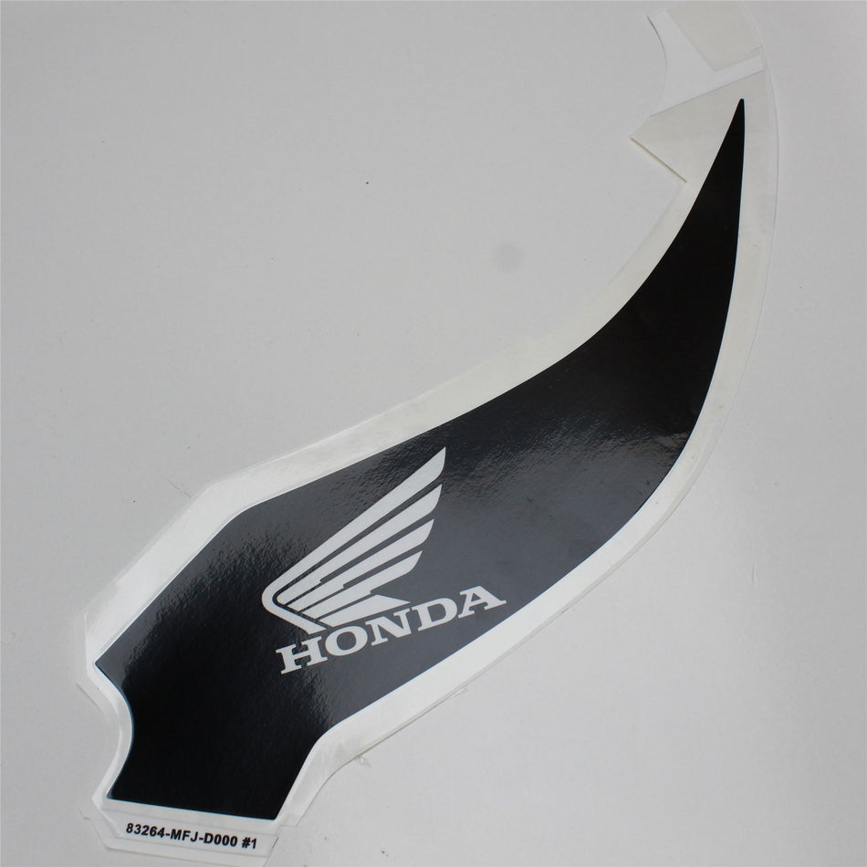 2007 HONDA CBR600RR L/H Left Upper Fuel Tank Decal Graphic - 83264MFJD00ZA