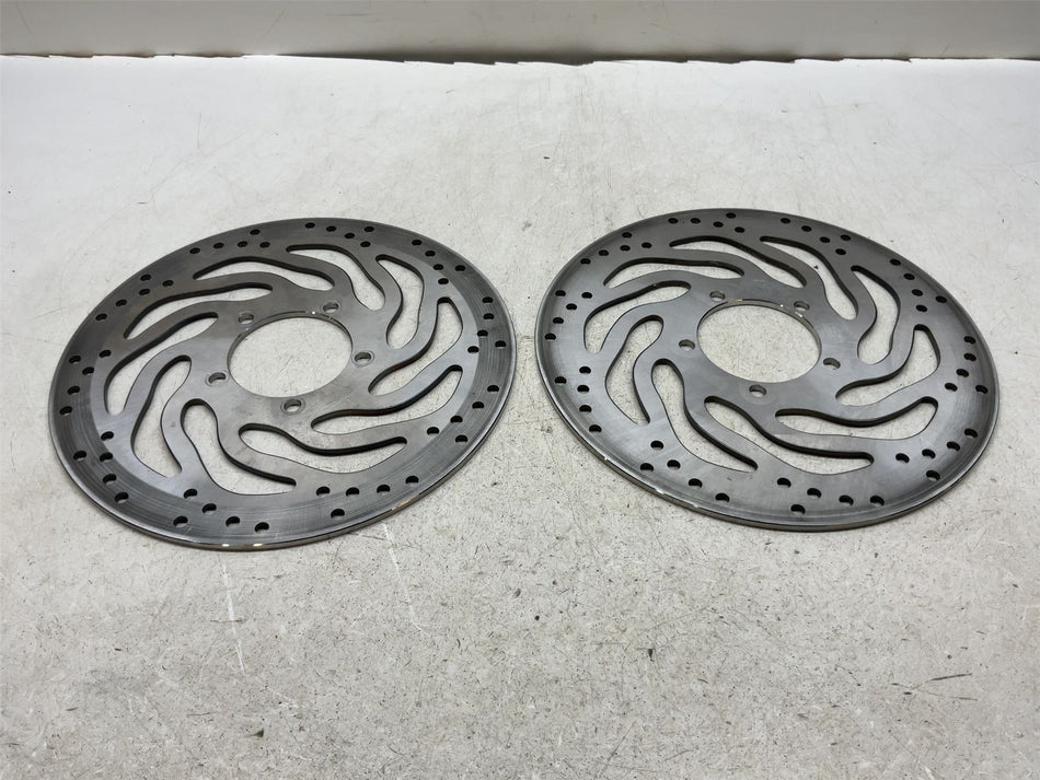 2017 Triumph Bonneville Front Brake Discs Pair T2021570