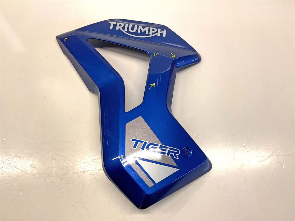 2023 Triumph Tiger 1200 GT Pro Left Rad Cowl  - T2310679-JF