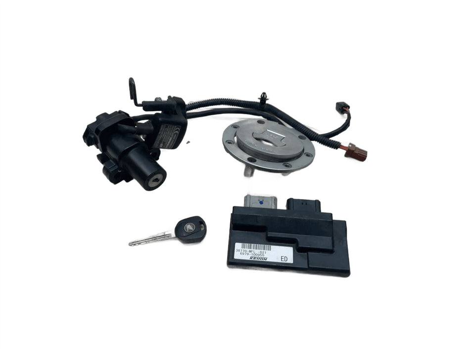 2010 Honda CBR1000RR Fireblade Full Lock Set Key Set ECU 38770MFLD21
