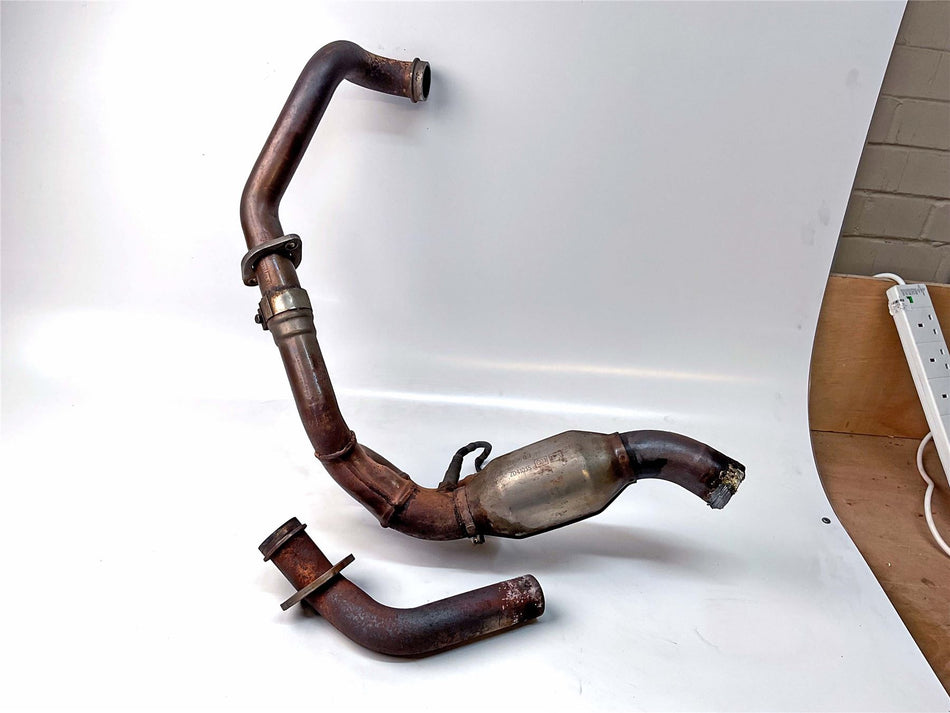 2008 Aprilia Shiver 750 SL750 Exhaust Manifold & Lamda Sensors - 85201R