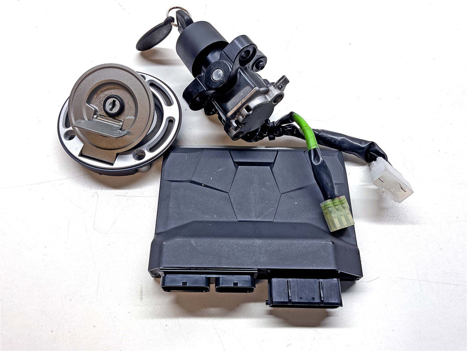 2023 Yamaha XSR900 Full Lock Set & ECU - 4075 Miles - BMSW82500100
