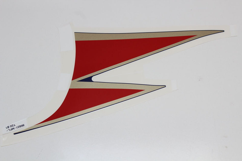 2011 HONDA CBR100RR FIREBLADE HRC R/H Right Tank Decal Sticker # 86831-MFL-T20ZA