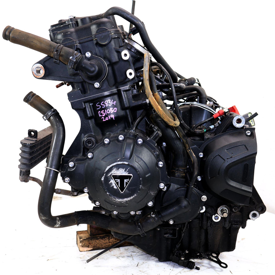 2019 TRIUMPH SPEED TRIPLE 1050 RS Engine - Warranty Incl