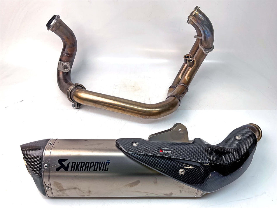 2024 KTM 890 Duke R Akrapovic Exhaust Silencer & Link Pipe